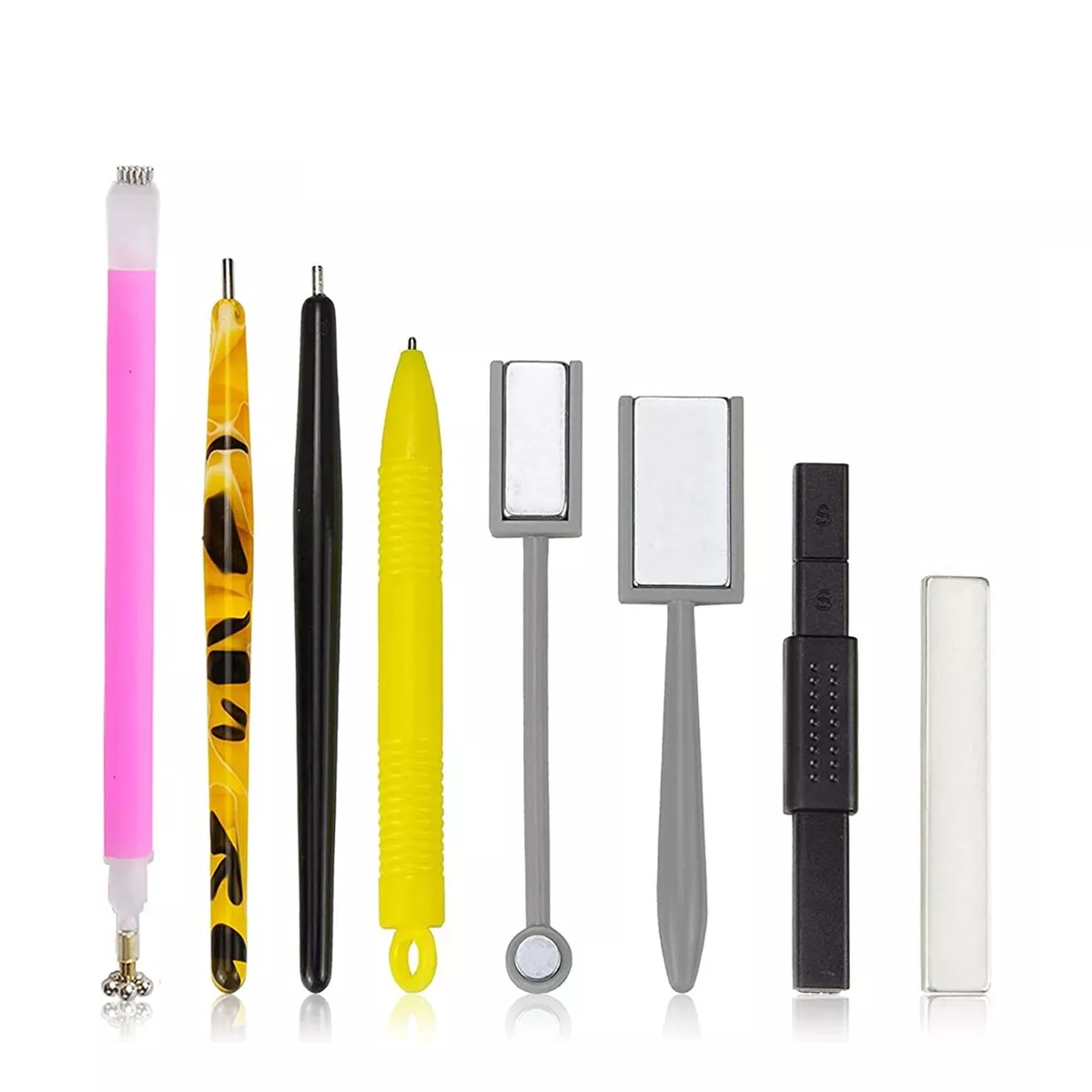 8pcs Iman Ojo De Gato De Uñas Art Set Manicura Pedicure Gel