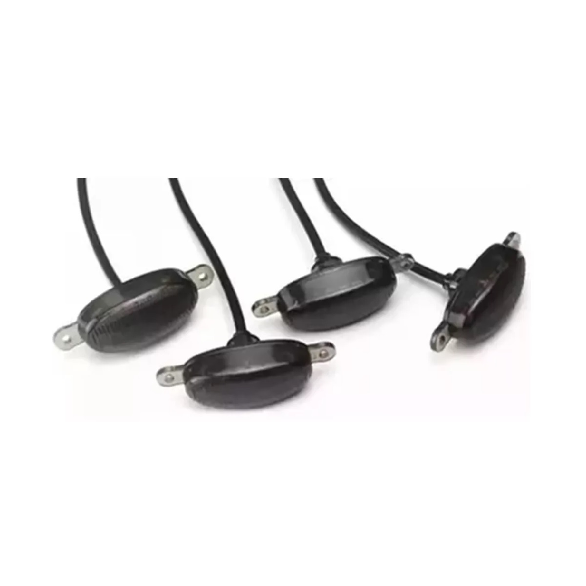 Kit 4 Luz Led Parrilla Universal Raptor Ámbar Con Cable Drl Amarillo