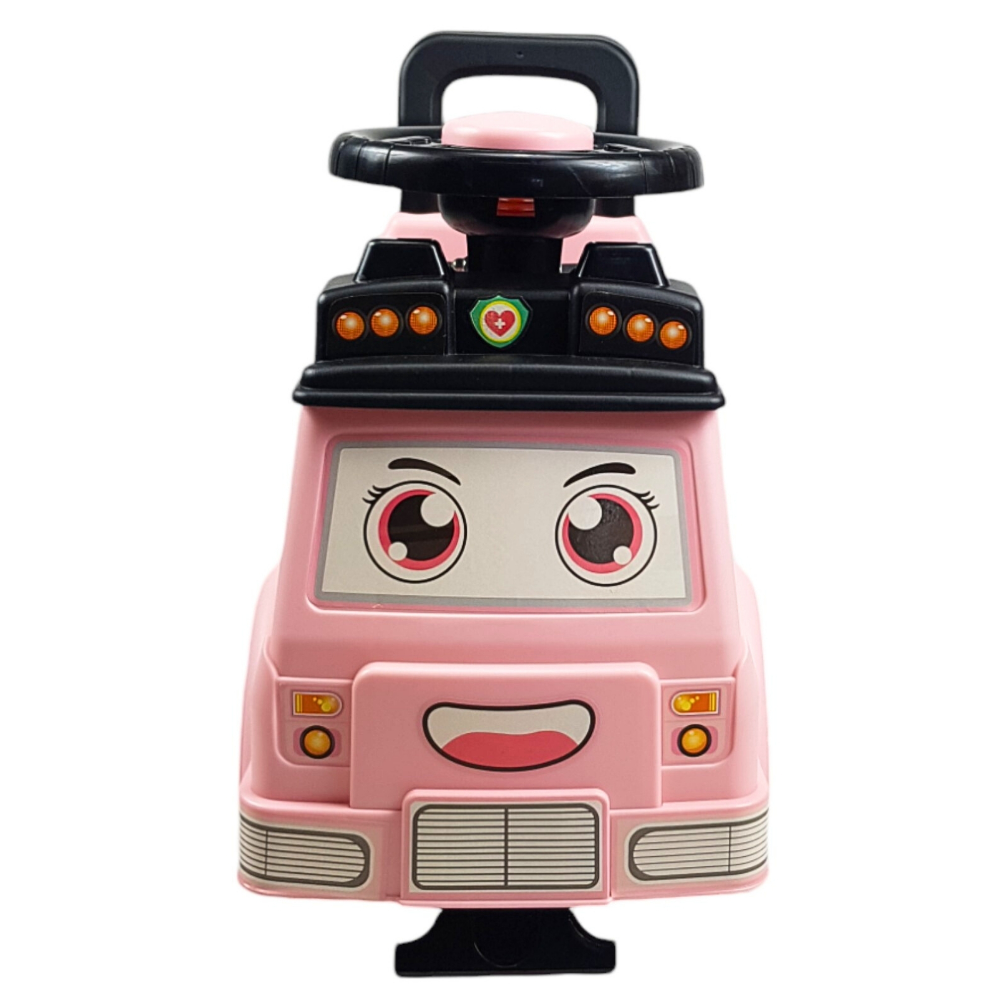 Montable para Niños Carrito Oficios Correpasillos de 53 cm - Rosa