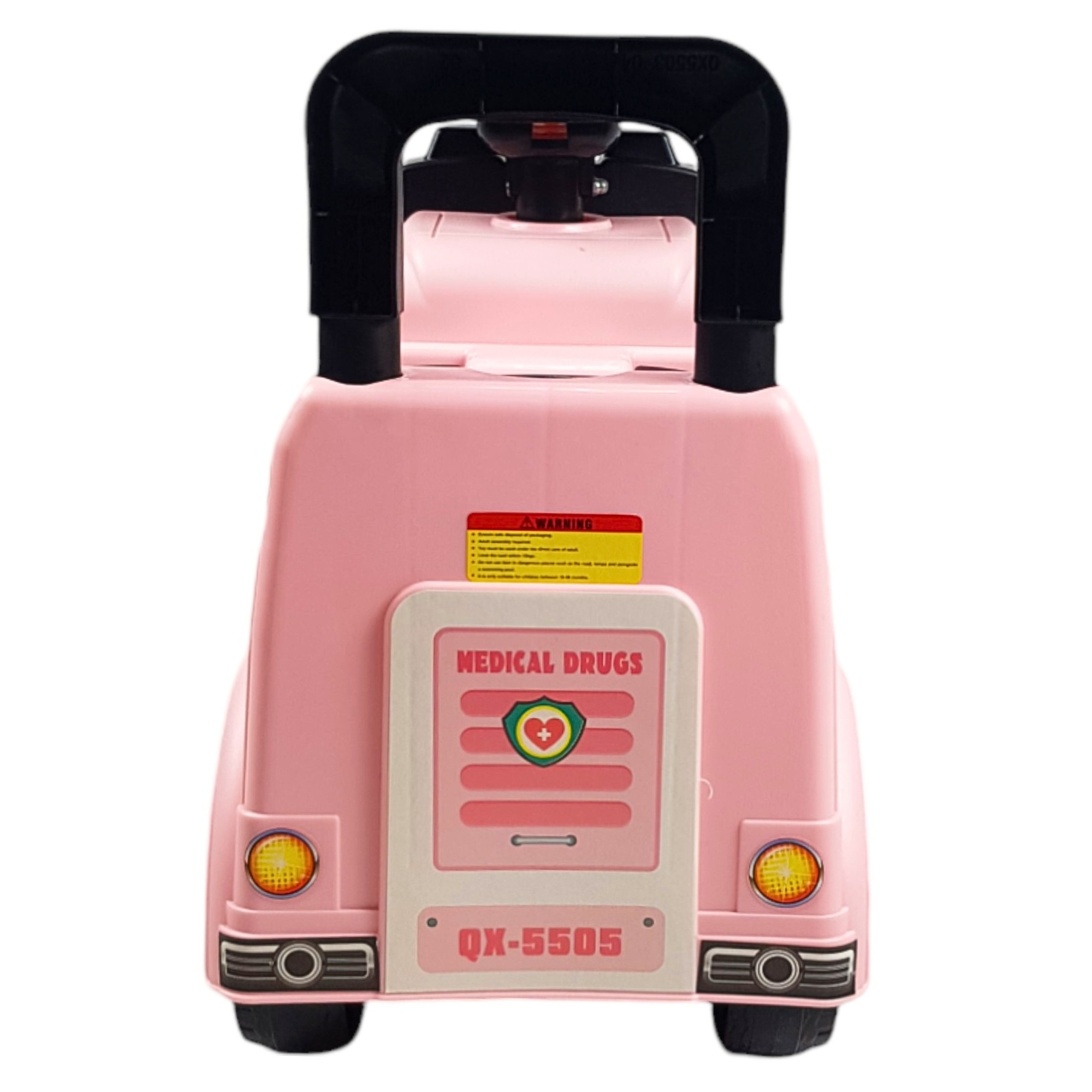 Montable para Niños Carrito Oficios Correpasillos de 53 cm - Rosa
