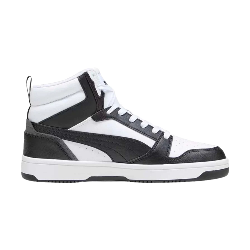Tenis Puma Rebound V6 Mid Negro-Blanco de Hombre 392326 01