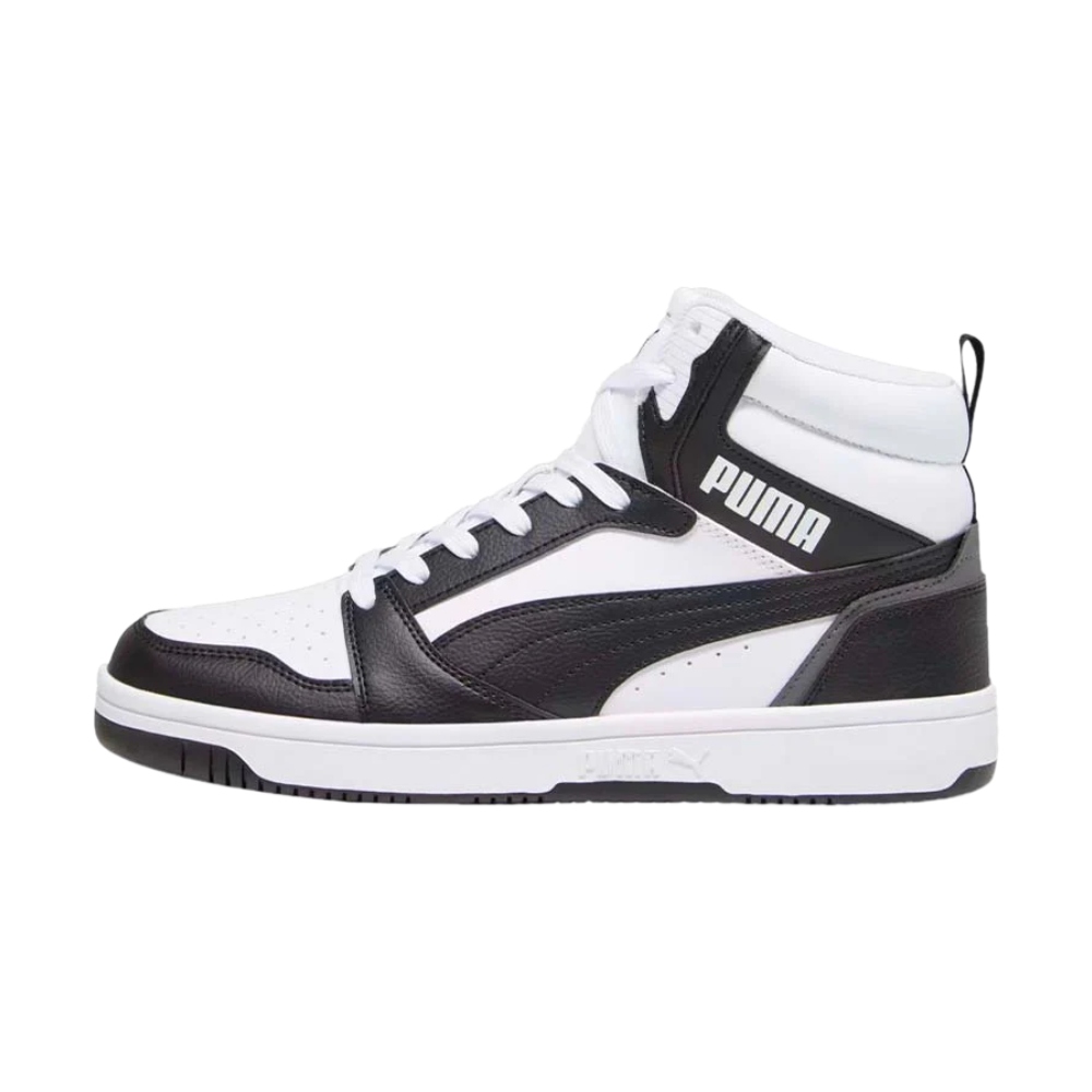 Tenis Puma Rebound V6 Mid Negro-Blanco de Hombre 392326 01