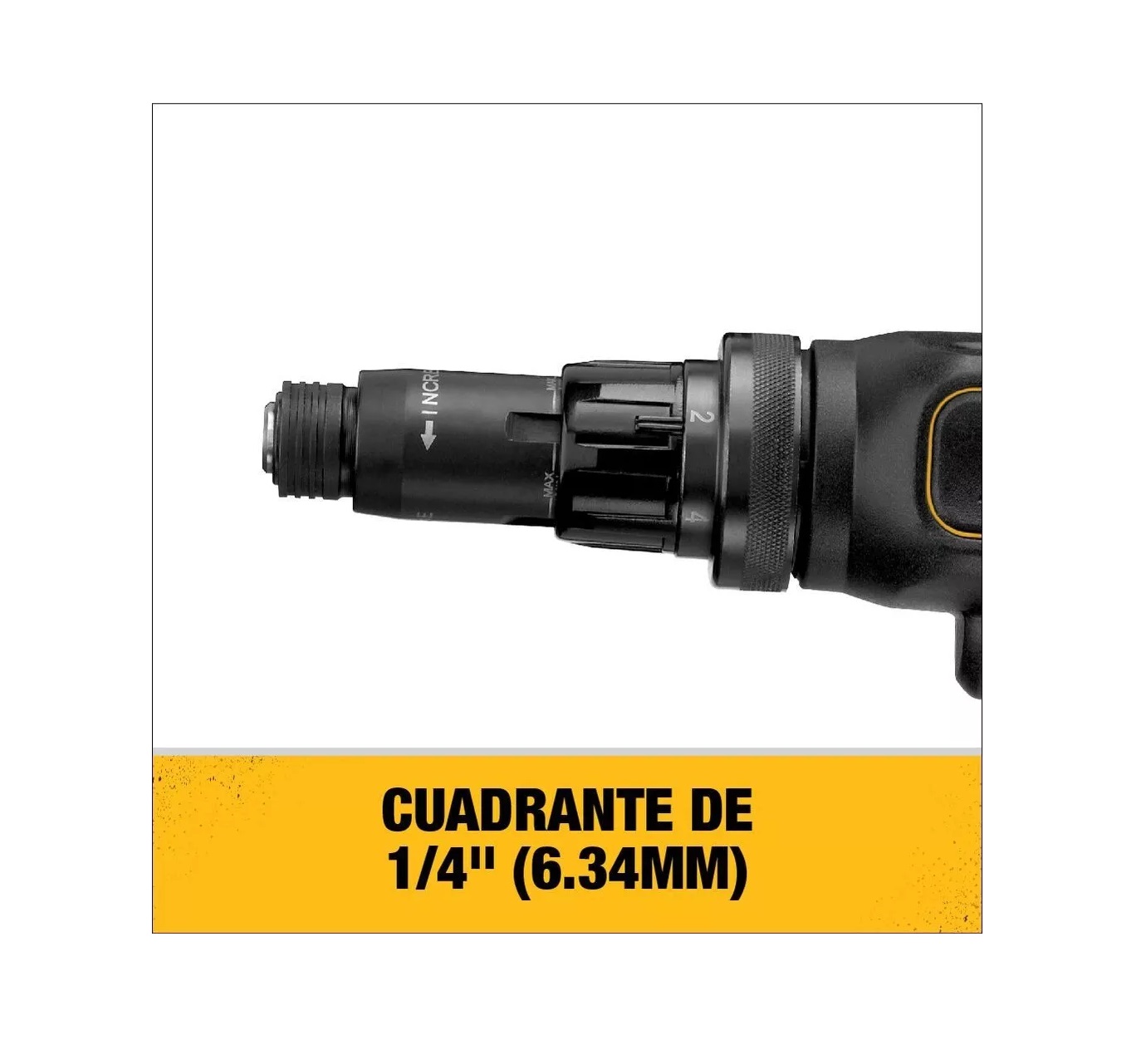 Pistola Para Clavos Para Tablaroca Panel Yeso Con Torsión Ajustable Versa-Clutch Dewalt Modelo DCF622B
