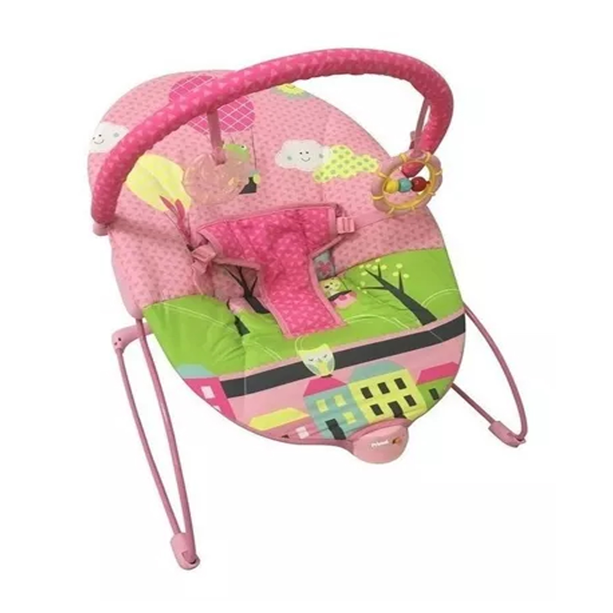 Mecedor Bebe Bouncer Prinsel. Rosa