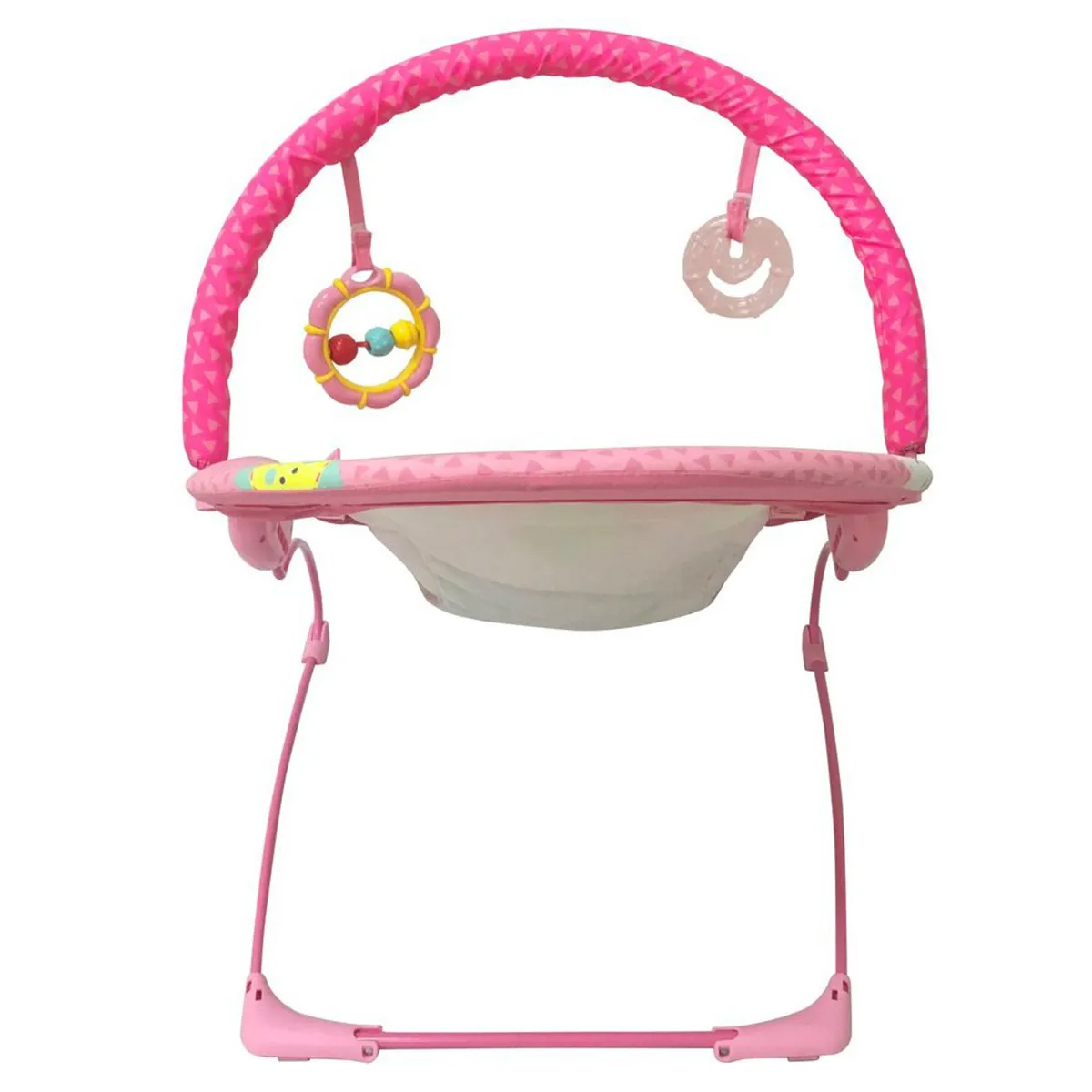 Mecedor Bebe Bouncer Prinsel. Rosa