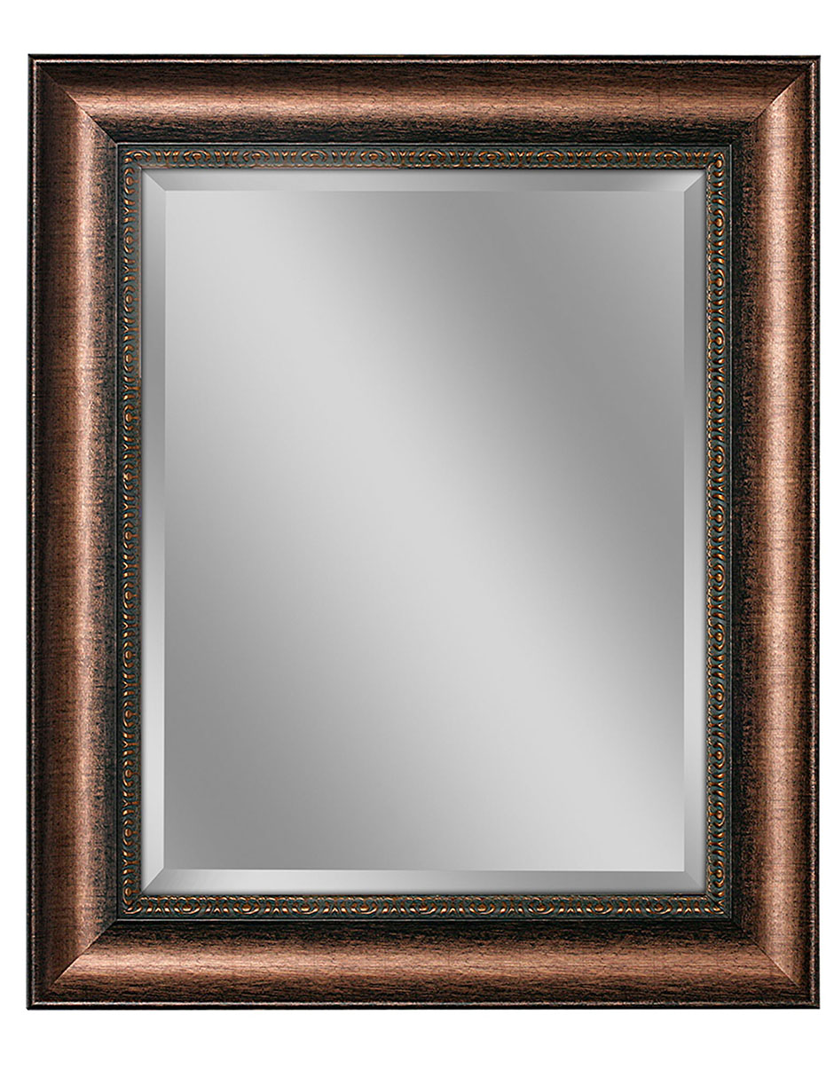 Espejo Decorativo Para Baño Con Marco Color Plata - 76x91 cm - Fine Art Tj