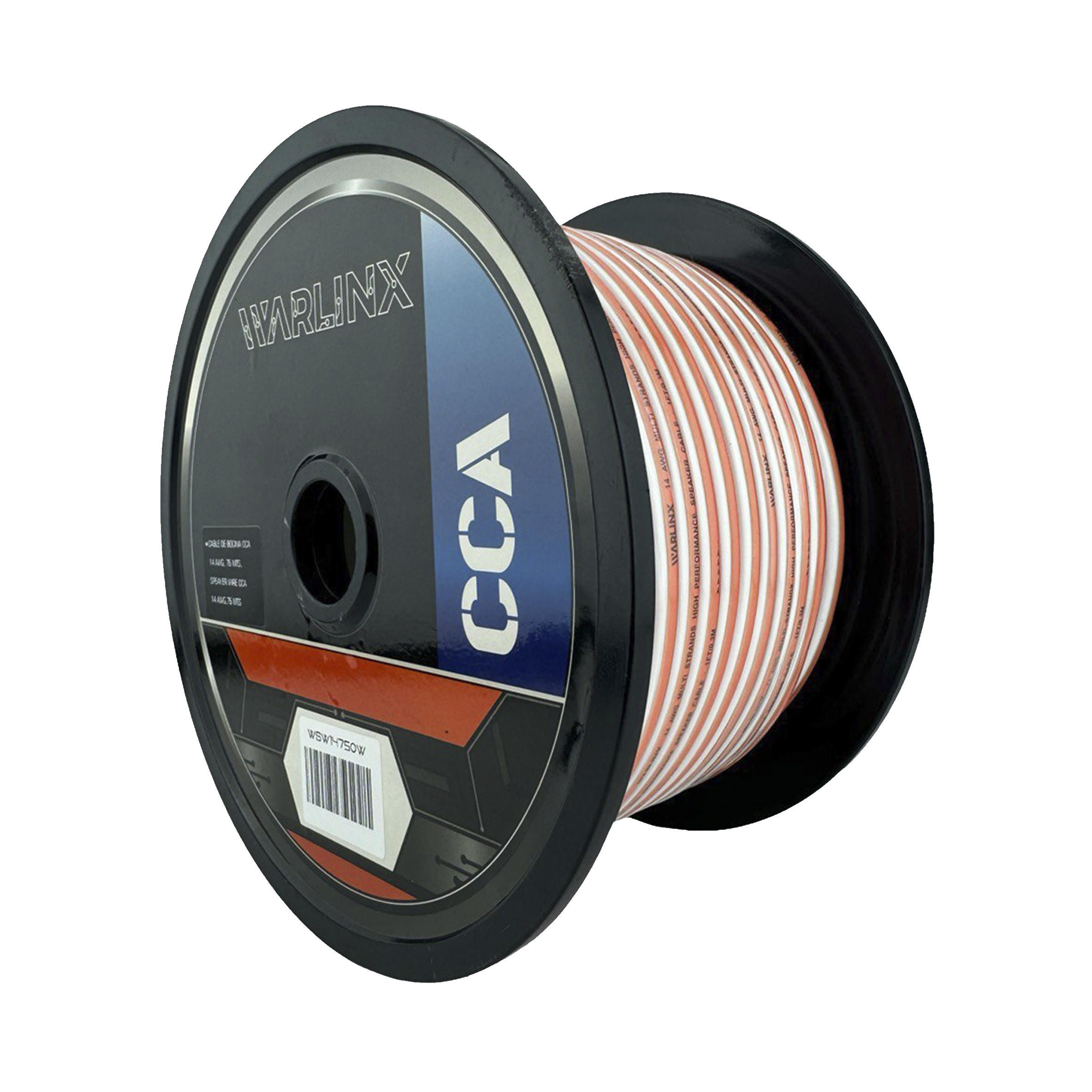 ROLLO DE CABLE PARA BOCINA SPEAKER WIRE 100mts CAL 16 CCA