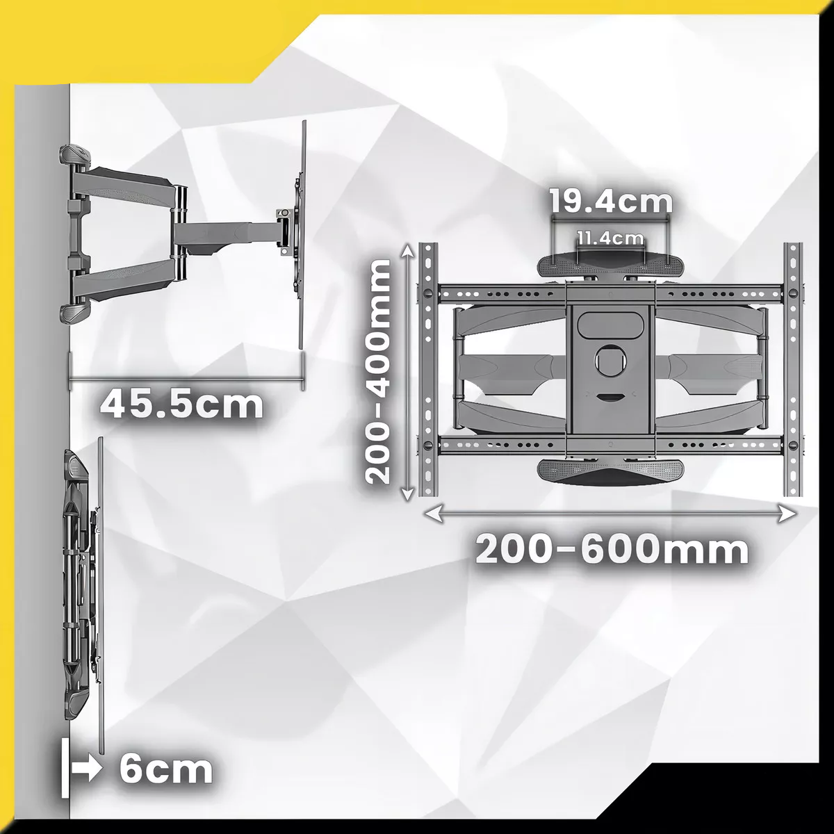 Soporte Para Pantalla Tv Television Pantallas, Soporte Tv Pared 40 50 55 65 75 Pulgadas