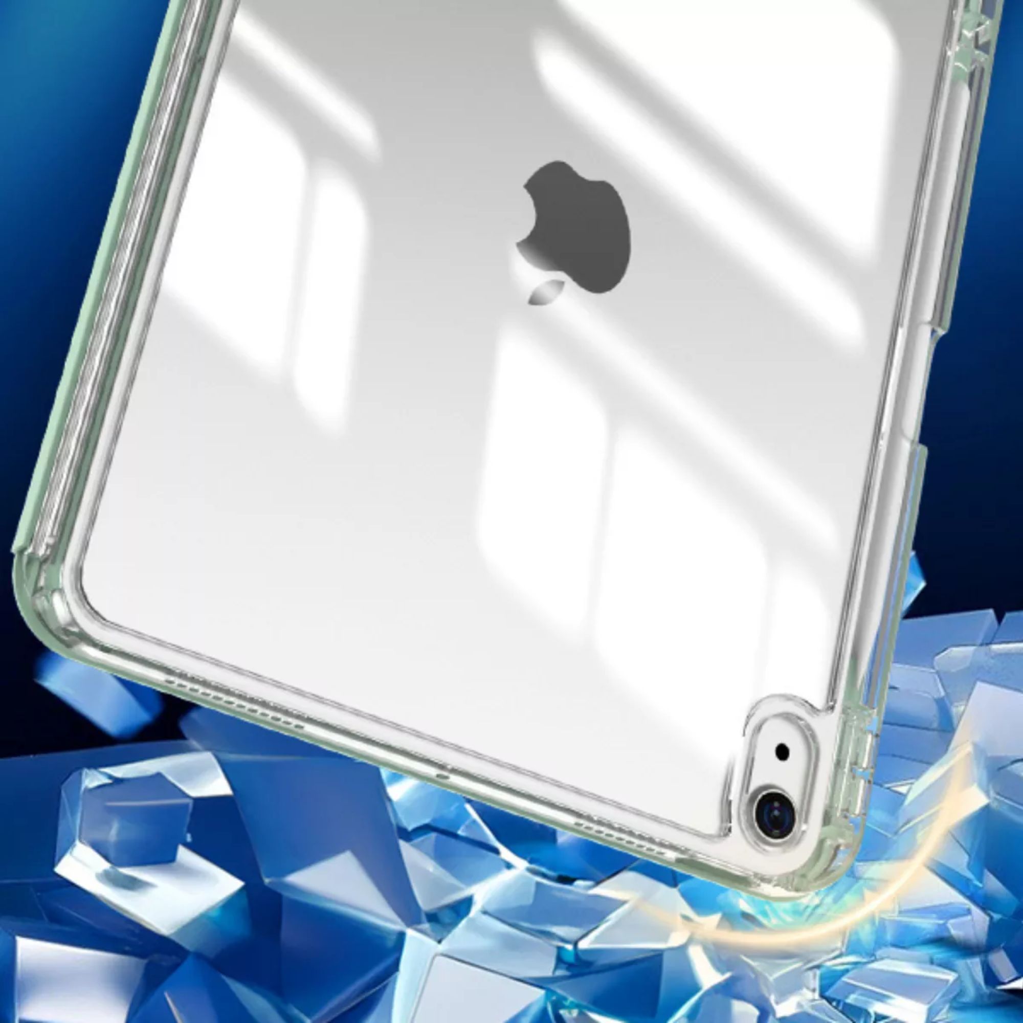 Funda Para iPad Pro 12.9 / Air 13 M2 Smart Cover Soporte Color Rosa