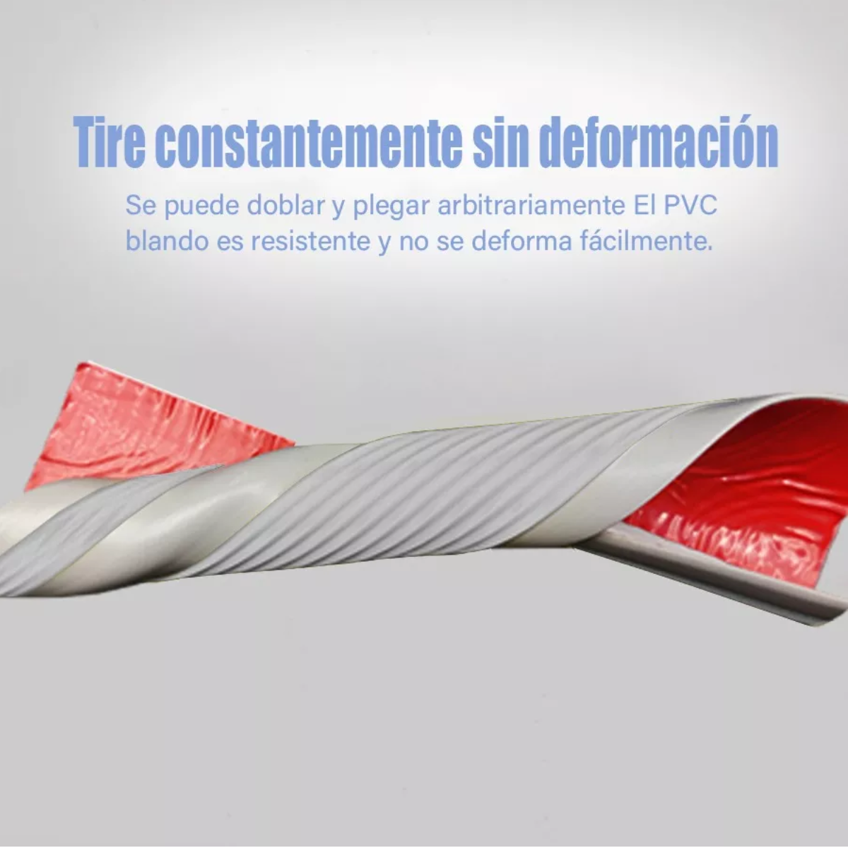 Cinta Adhesiva Antiderrapante Autoadherible Para Escaleras Gris