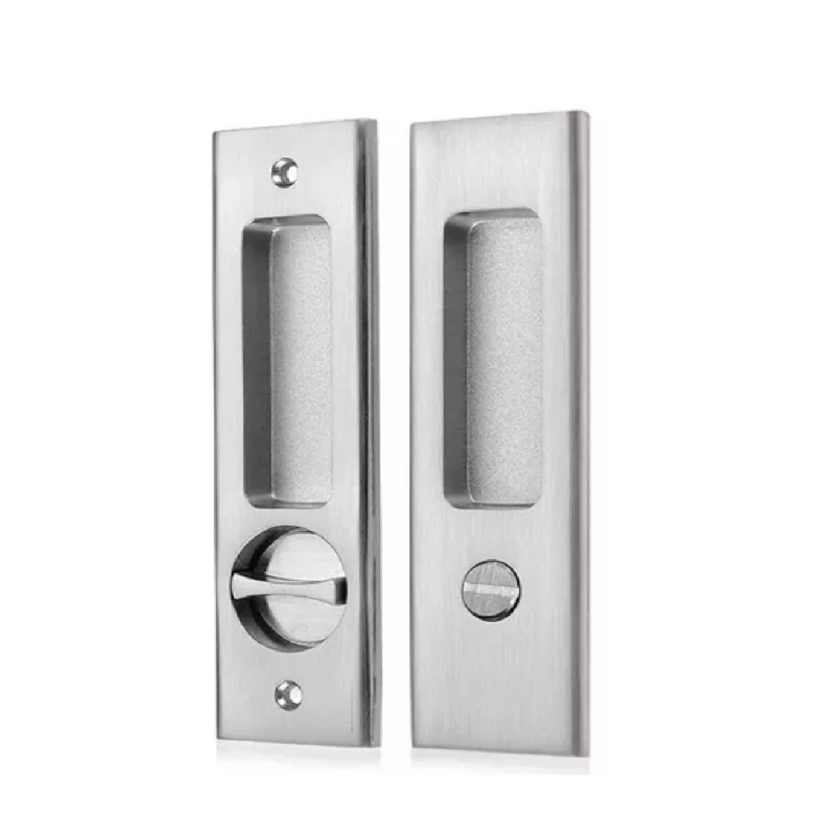 Juego De Manija De Cerradura De Puerta Corredera De Aleación