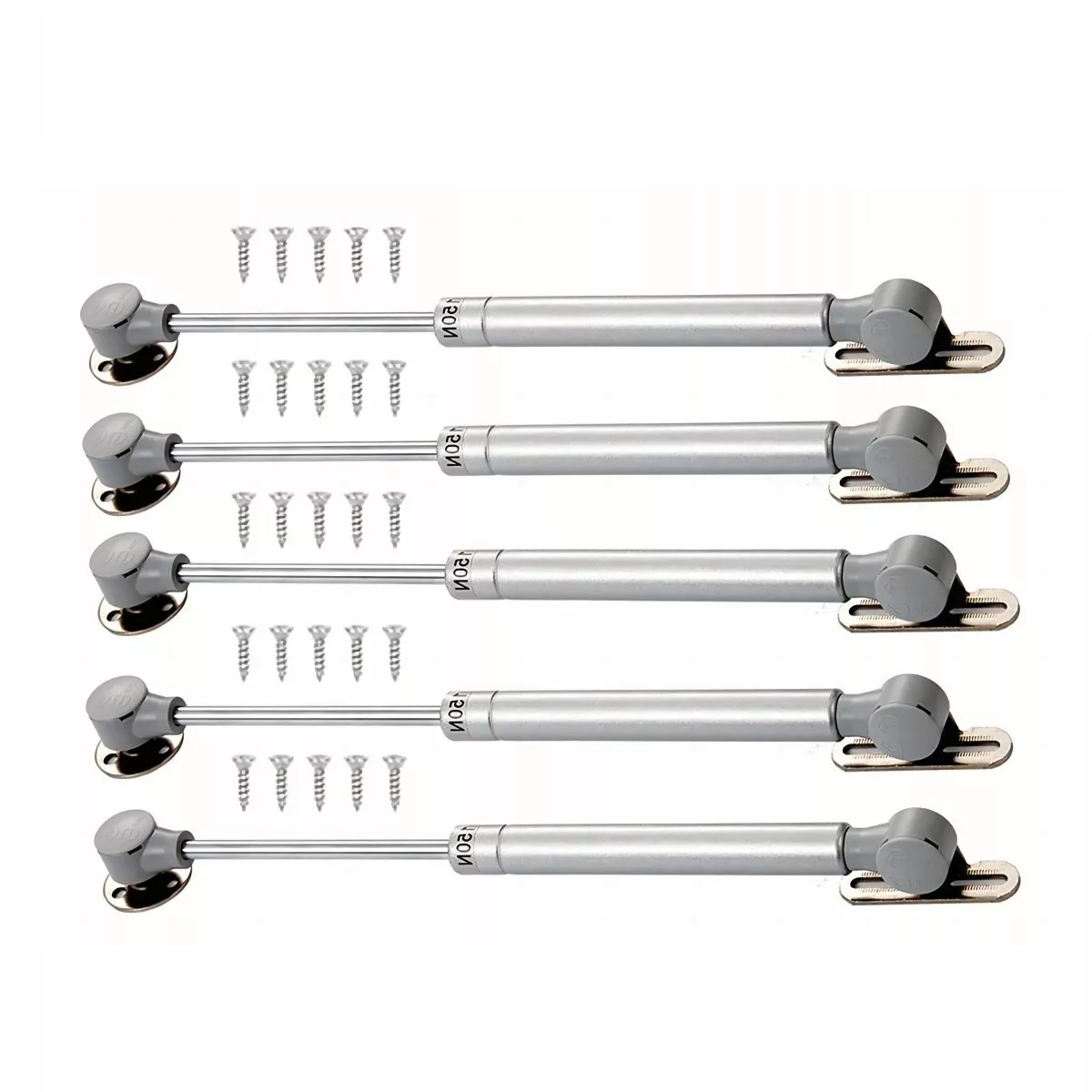 Pistón Elevable De Gas Amortiguador Puertas Cocina 5 Piezas