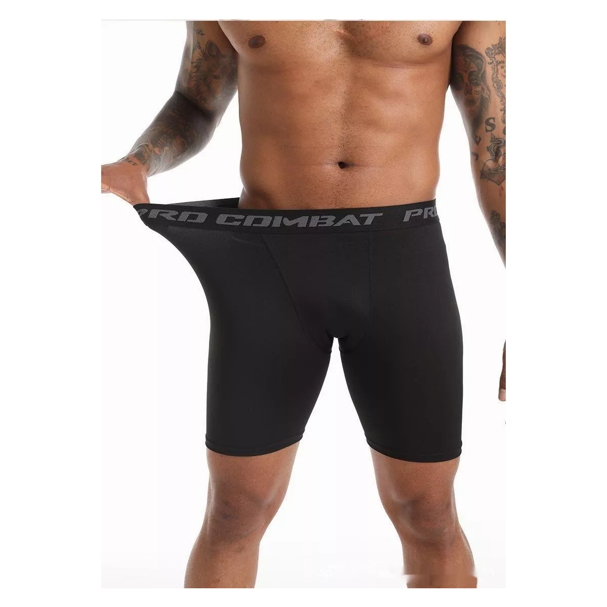 Licra Deportiva Shorts Gym Short Compresión Bolsa Celular Talla M