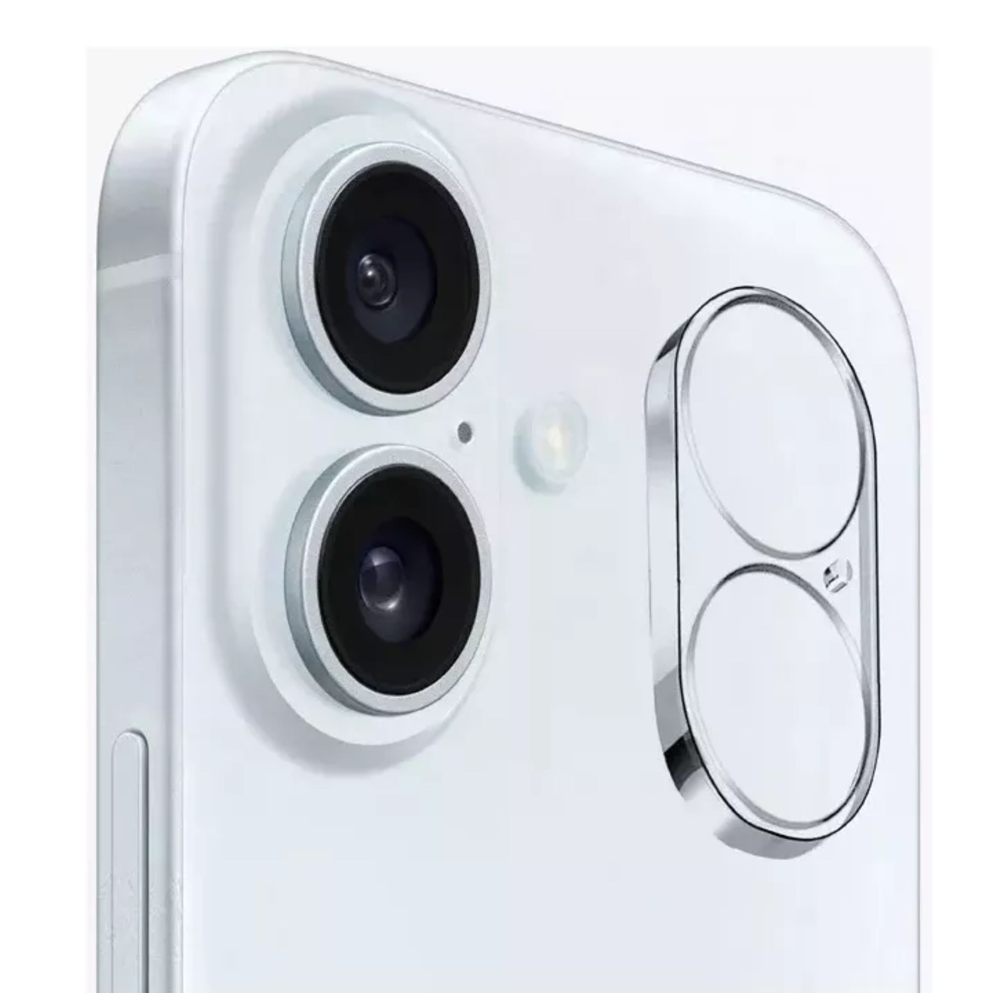 2 Micas Protectoras Lente Cámara Para iPhone 16/16 Plus Cristal