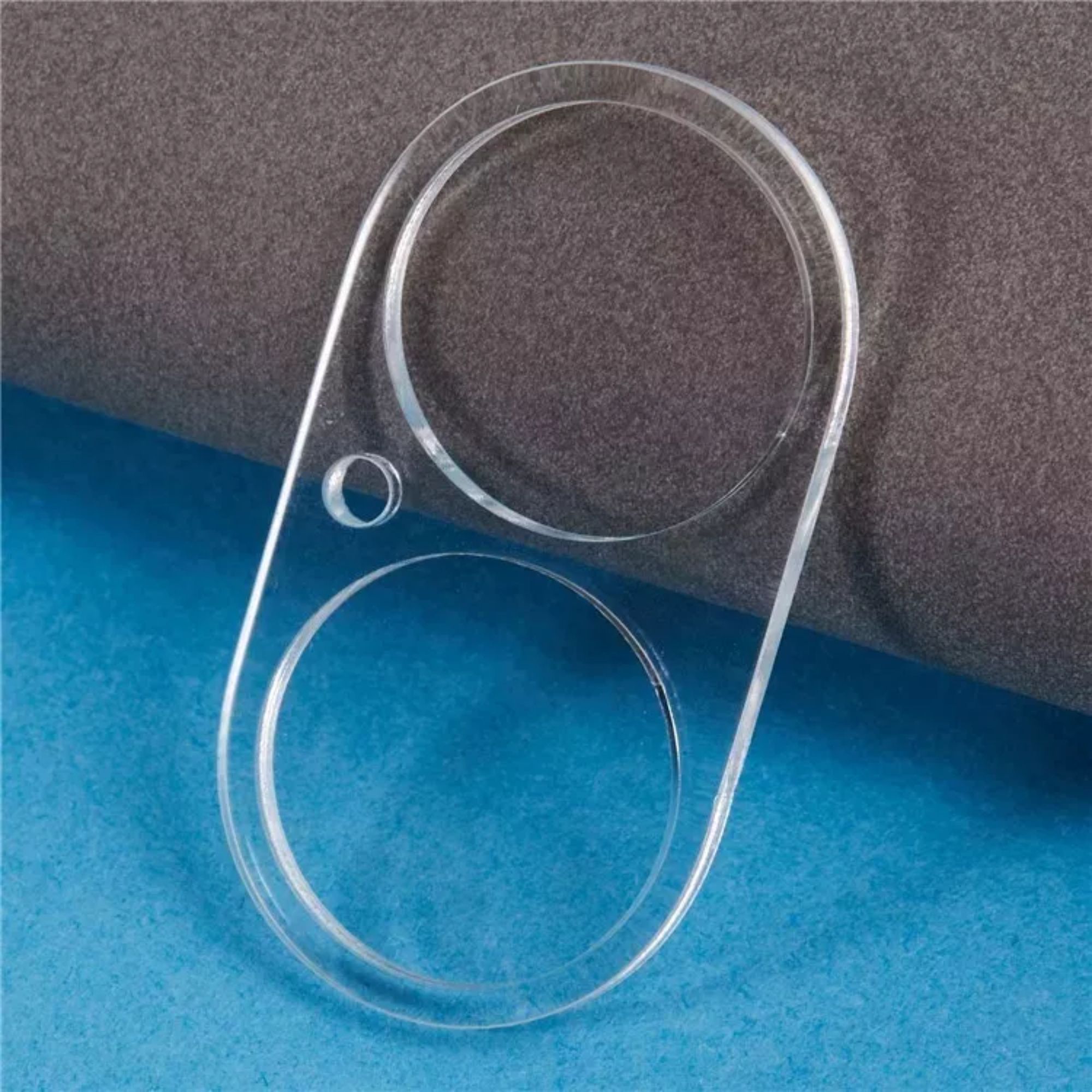 2 Micas Protectoras Lente Cámara Para iPhone 16/16 Plus Cristal
