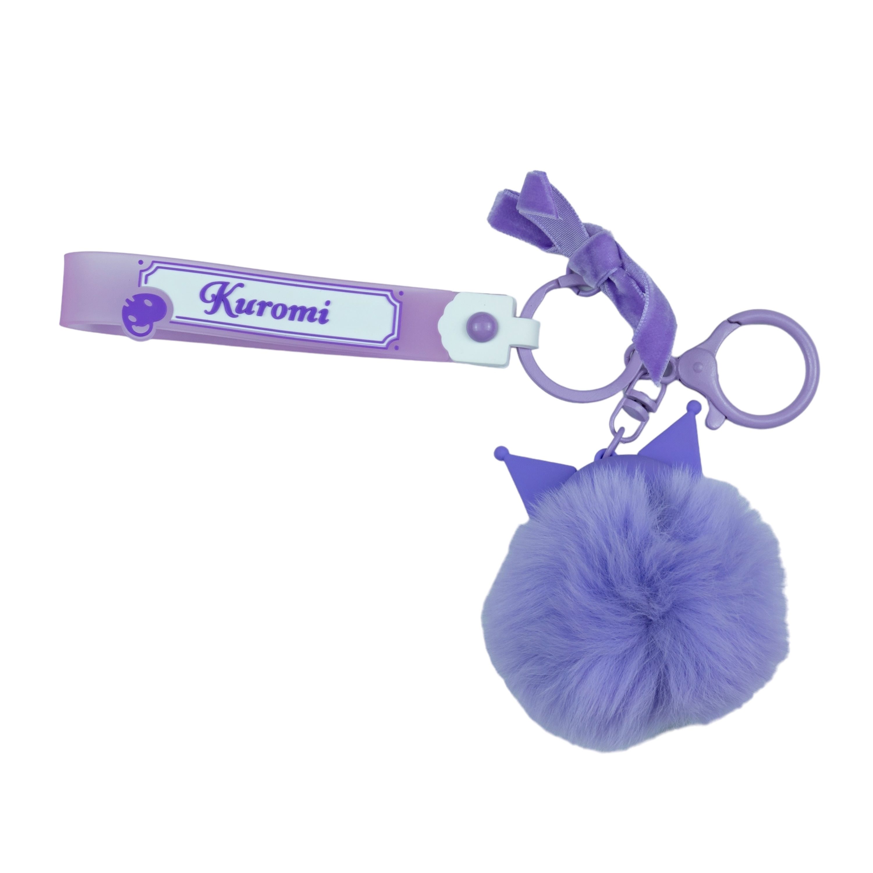 Llavero de Kuromi Pompon