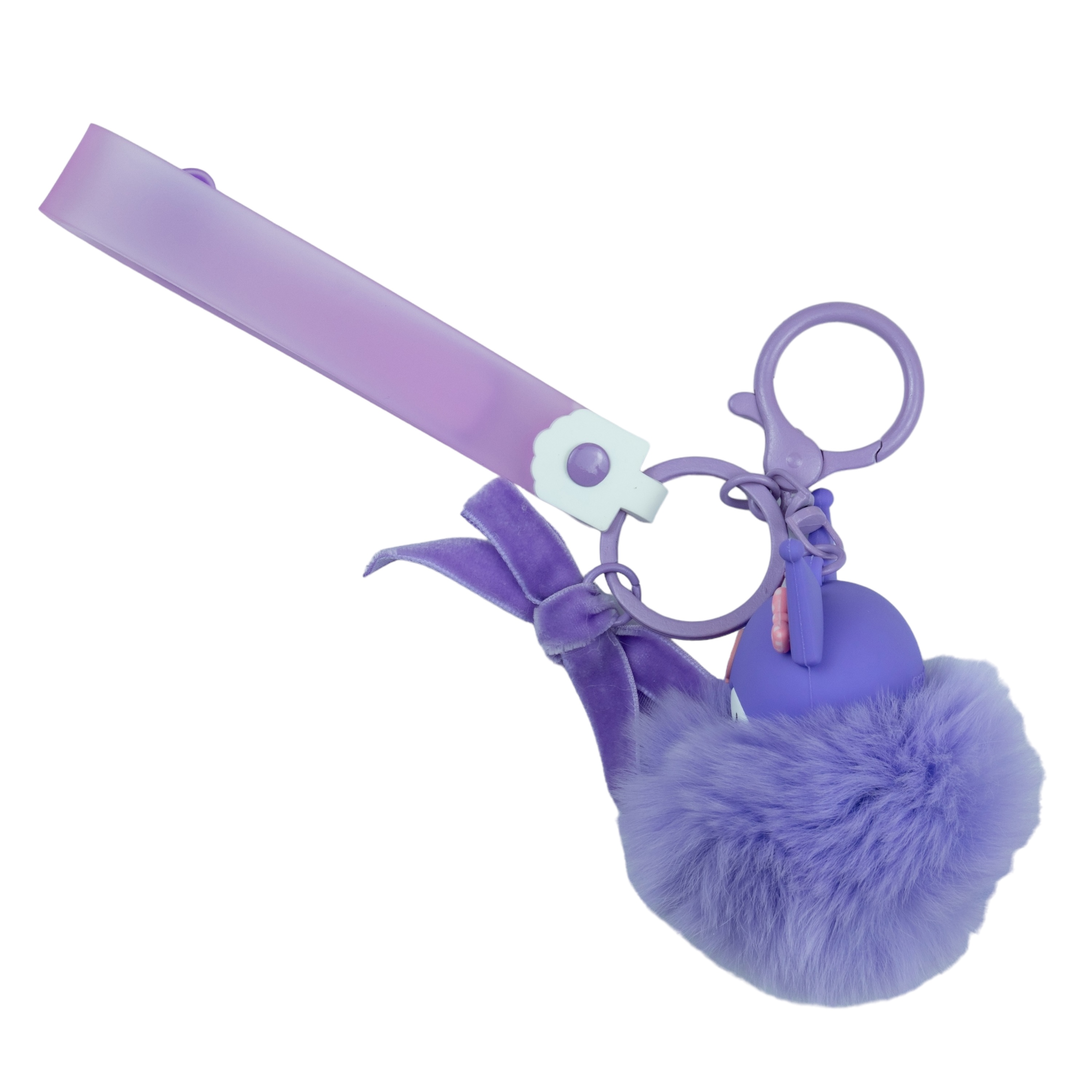 Llavero de Kuromi Pompon