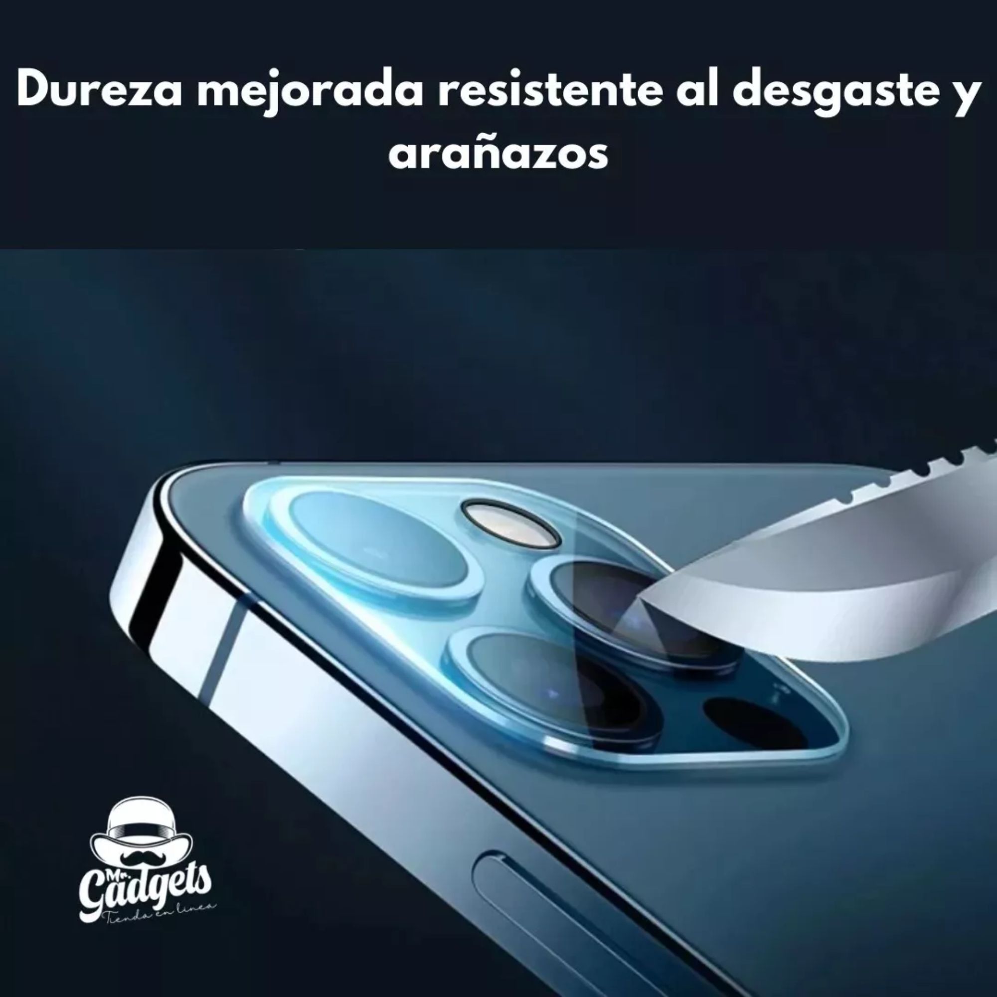 2 Micas Protectoras Lente Cámara Para iPhone 16/16 Plus Cristal