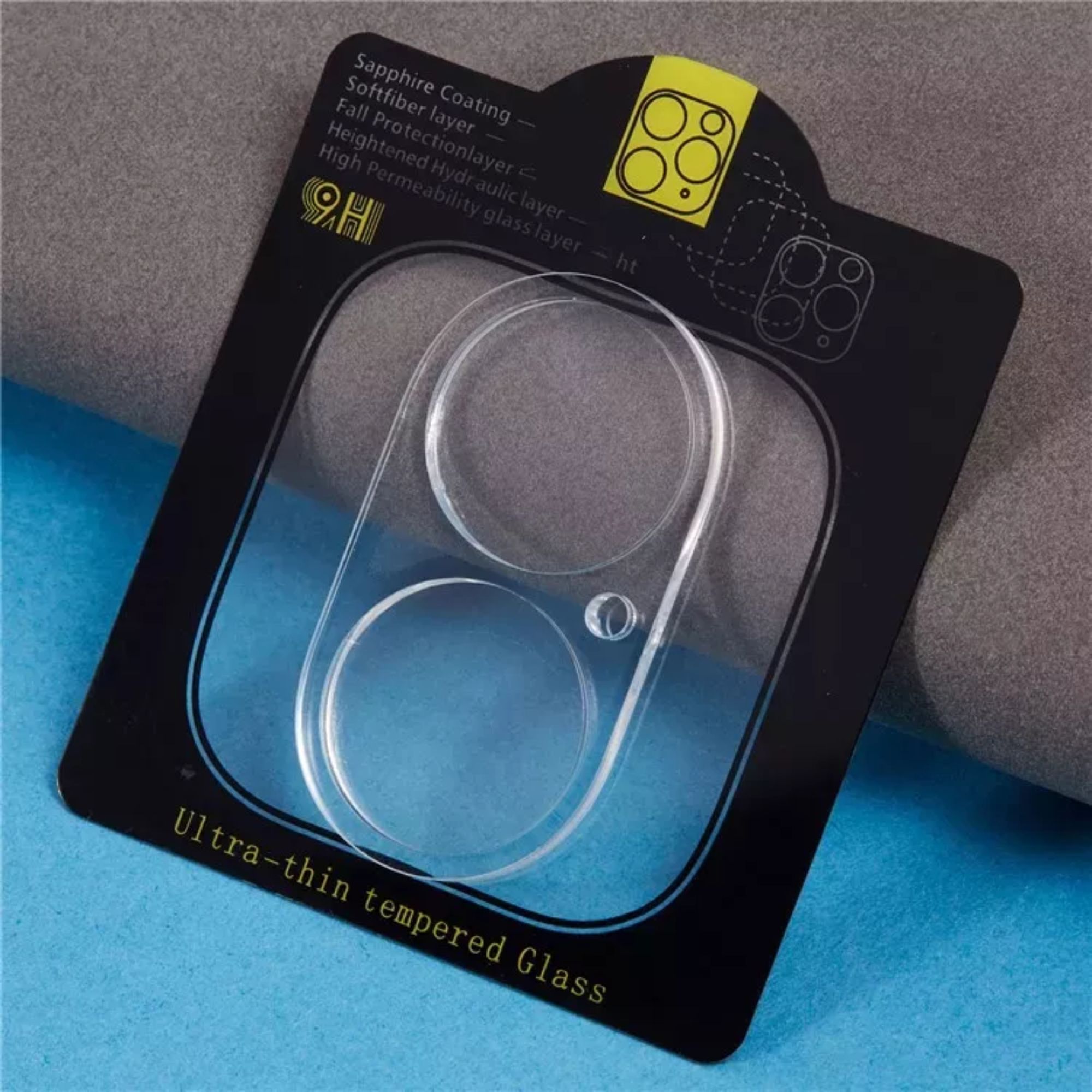 2 Micas Protectoras Lente Cámara Para iPhone 16/16 Plus Cristal