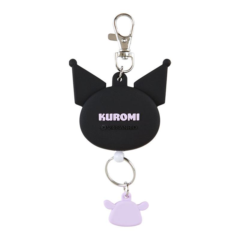 Porta Gafete Porta Credencial Llavero Retráctil Kuromi Sanrio