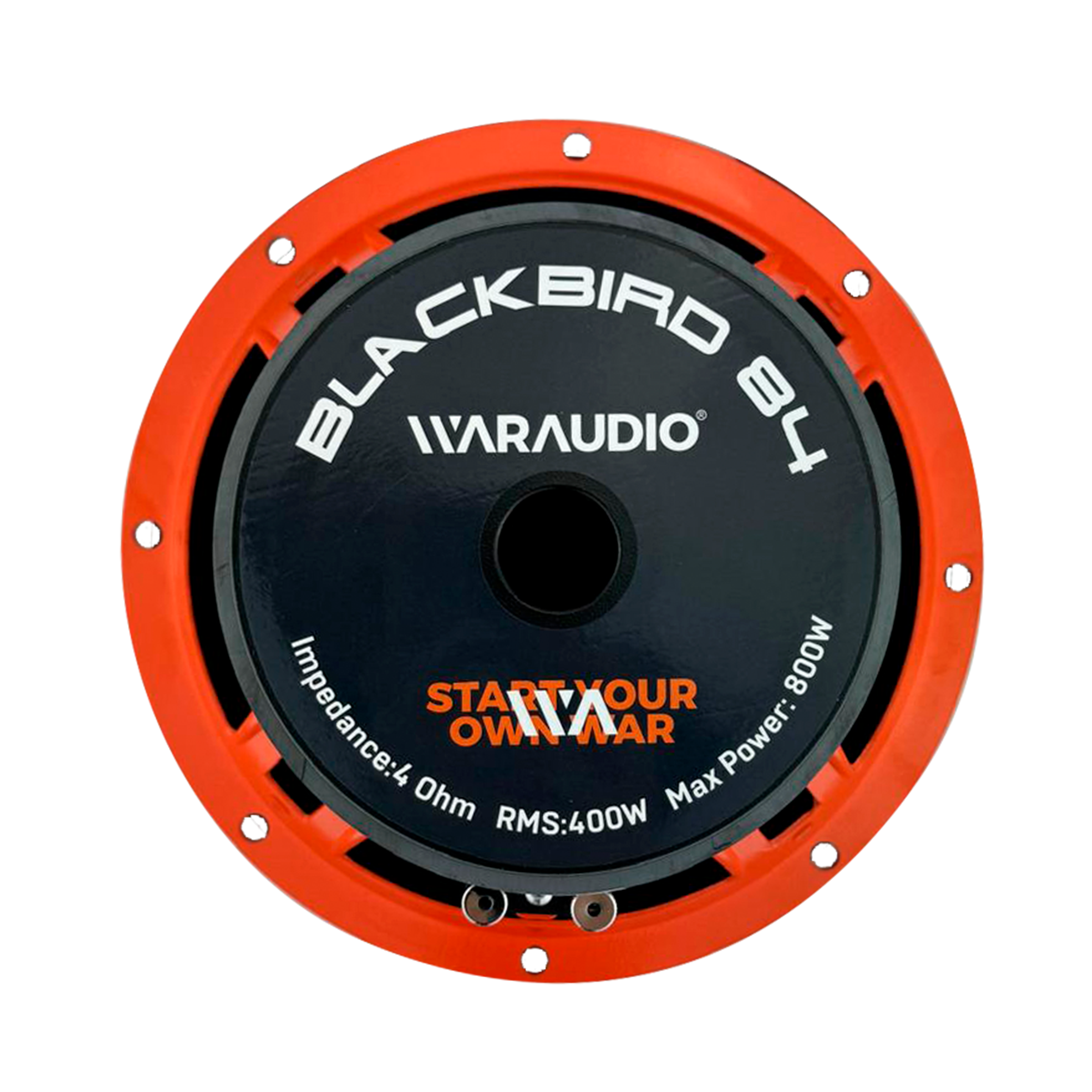 Par Medio Rango Black Bird Bb84 War Audio 8puLG 400w Rms