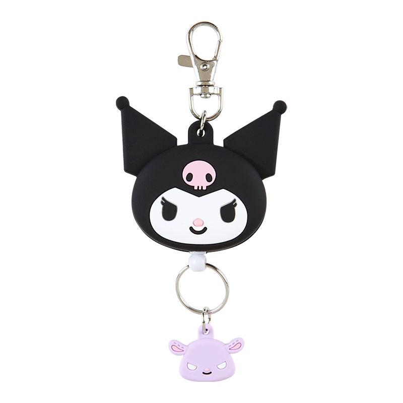 Porta Gafete Porta Credencial Llavero Retráctil Kuromi Sanrio