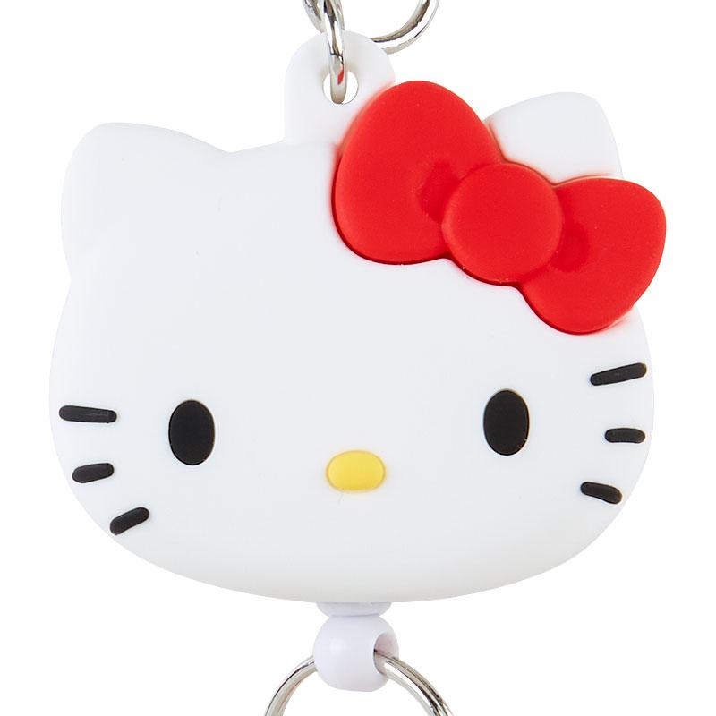 Porta Gafete Porta Credencial Llavero Retráctil Hello Kitty Sanrio