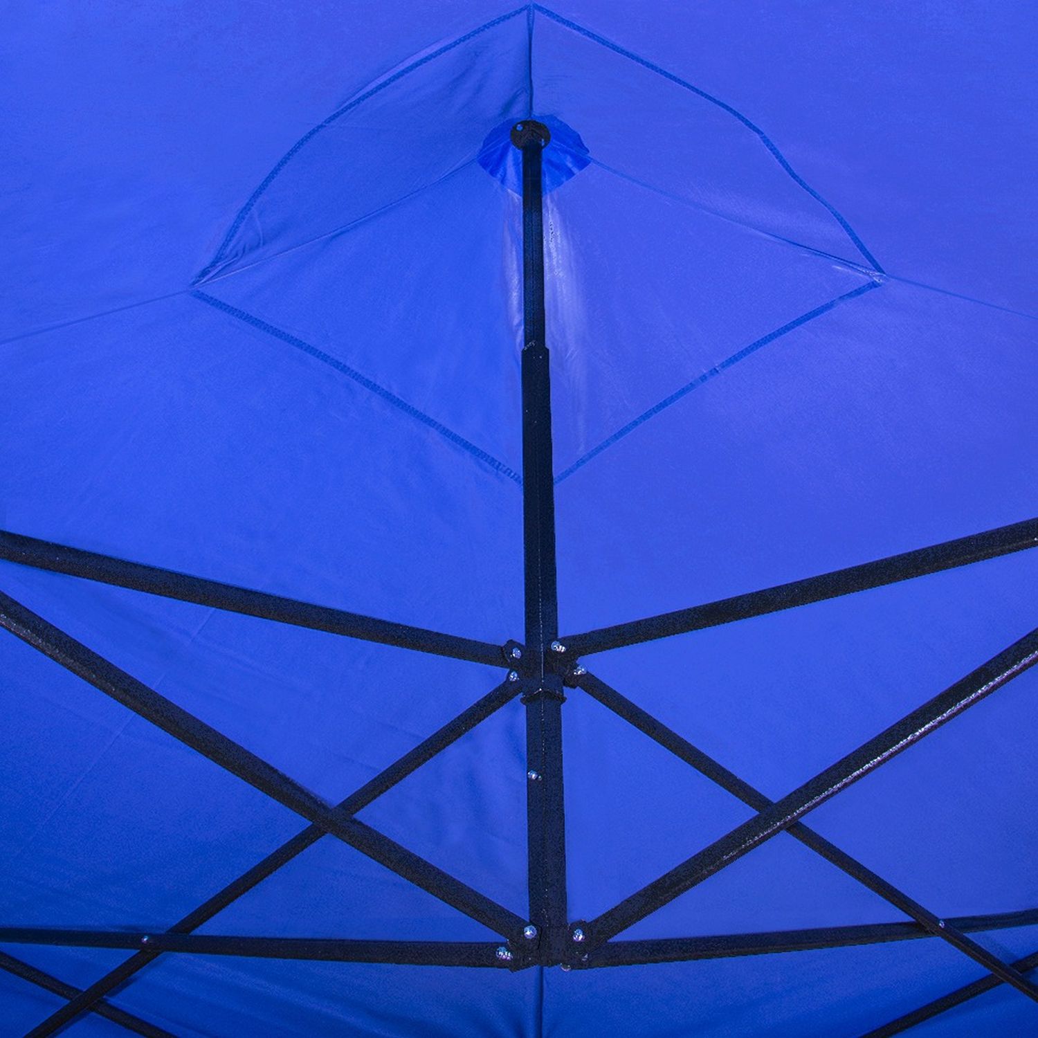 Carpa Toldo 6x3 Plegable Lona Impermeable Jardin Azul