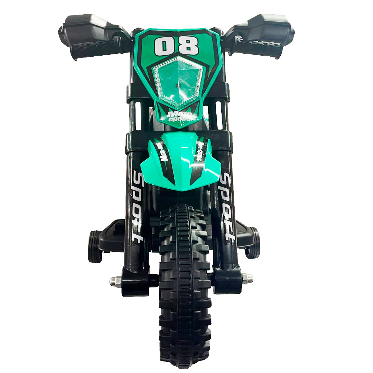 Montable Electrico Para Niños Mini Moto Control Remoto 1288 C-Lee Verde