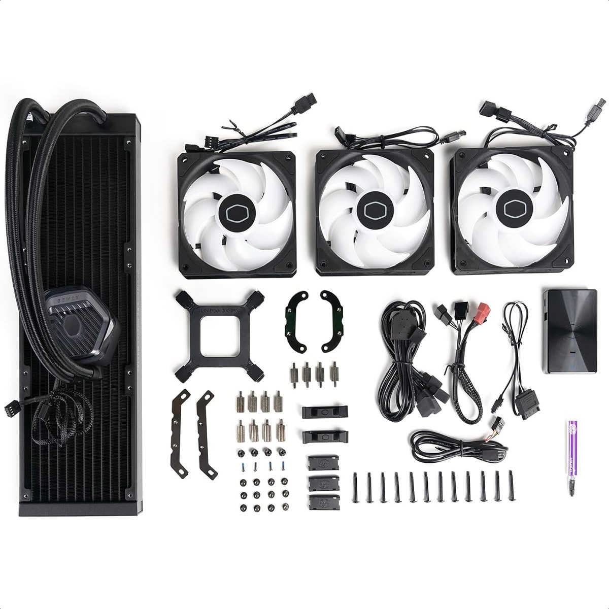 Enfriamiento Liquido Cooler Master MasterLiquid 360 Atmos ARGB MLX-D36M-A25PZ-R1