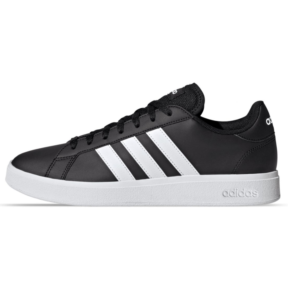 Tenis Adidas Grand Court Base 2.0 Negro-Hombre GW9251.