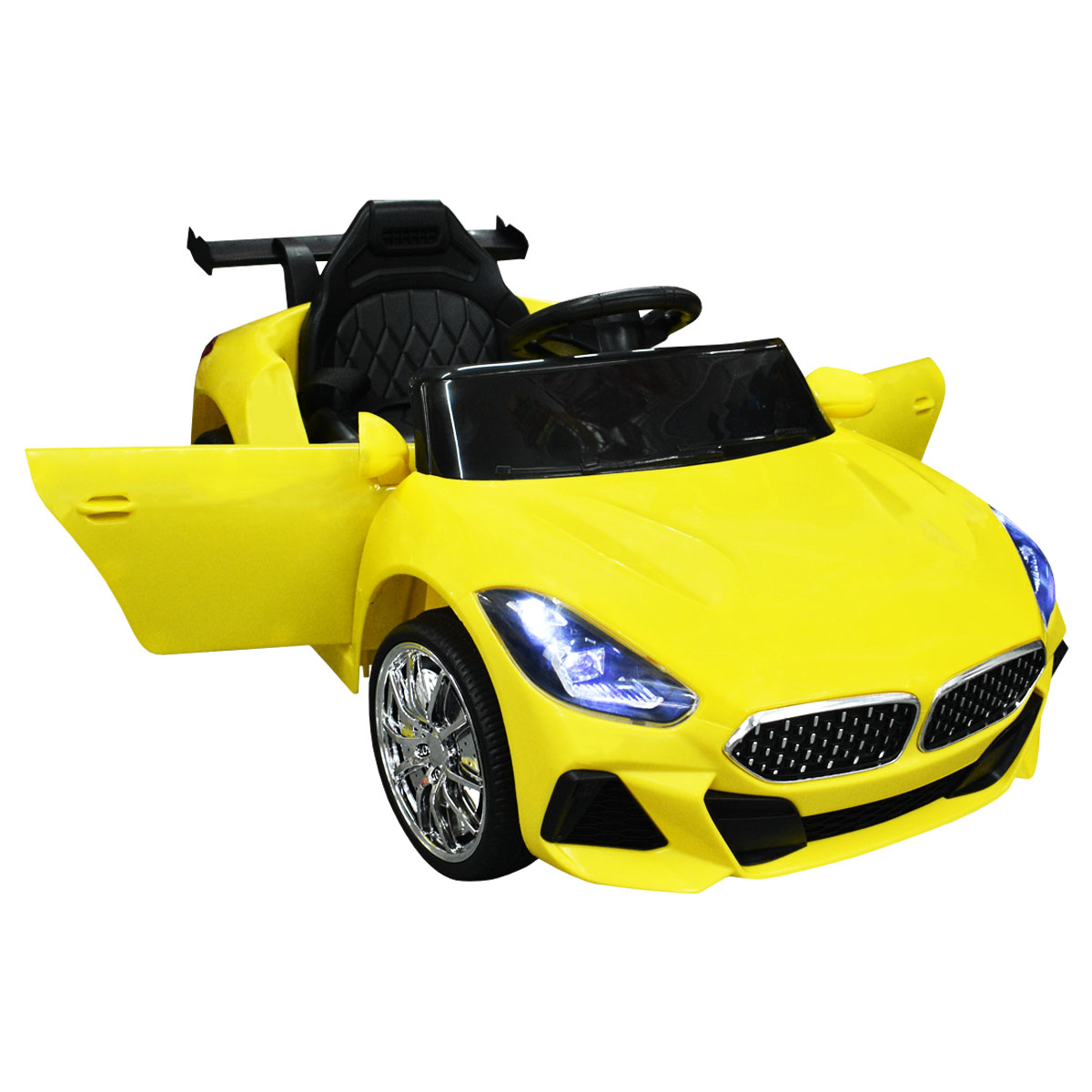 Montable Electrico Para Niños 918-6V BMW Le Monde Amarillo