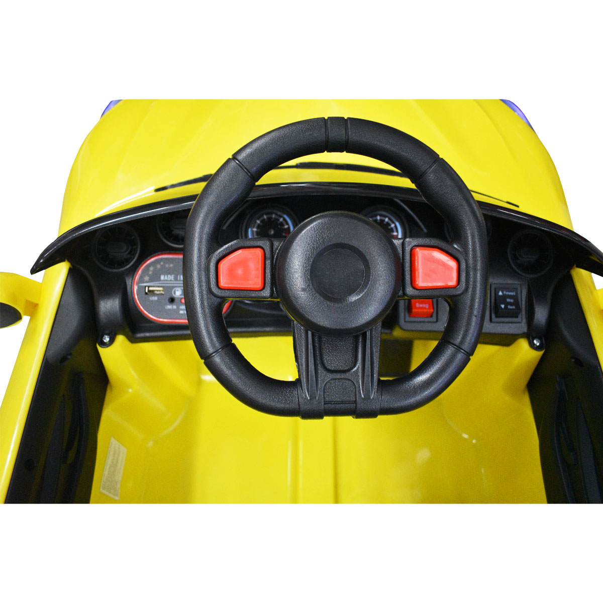 Montable Electrico Para Niños 918-6V BMW Le Monde Amarillo