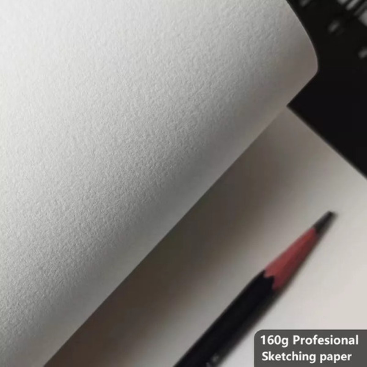 2 Cuaderno 23x31cm De Boceto Y Dibujo,200 Hojas, 400 Páginas BLANCO