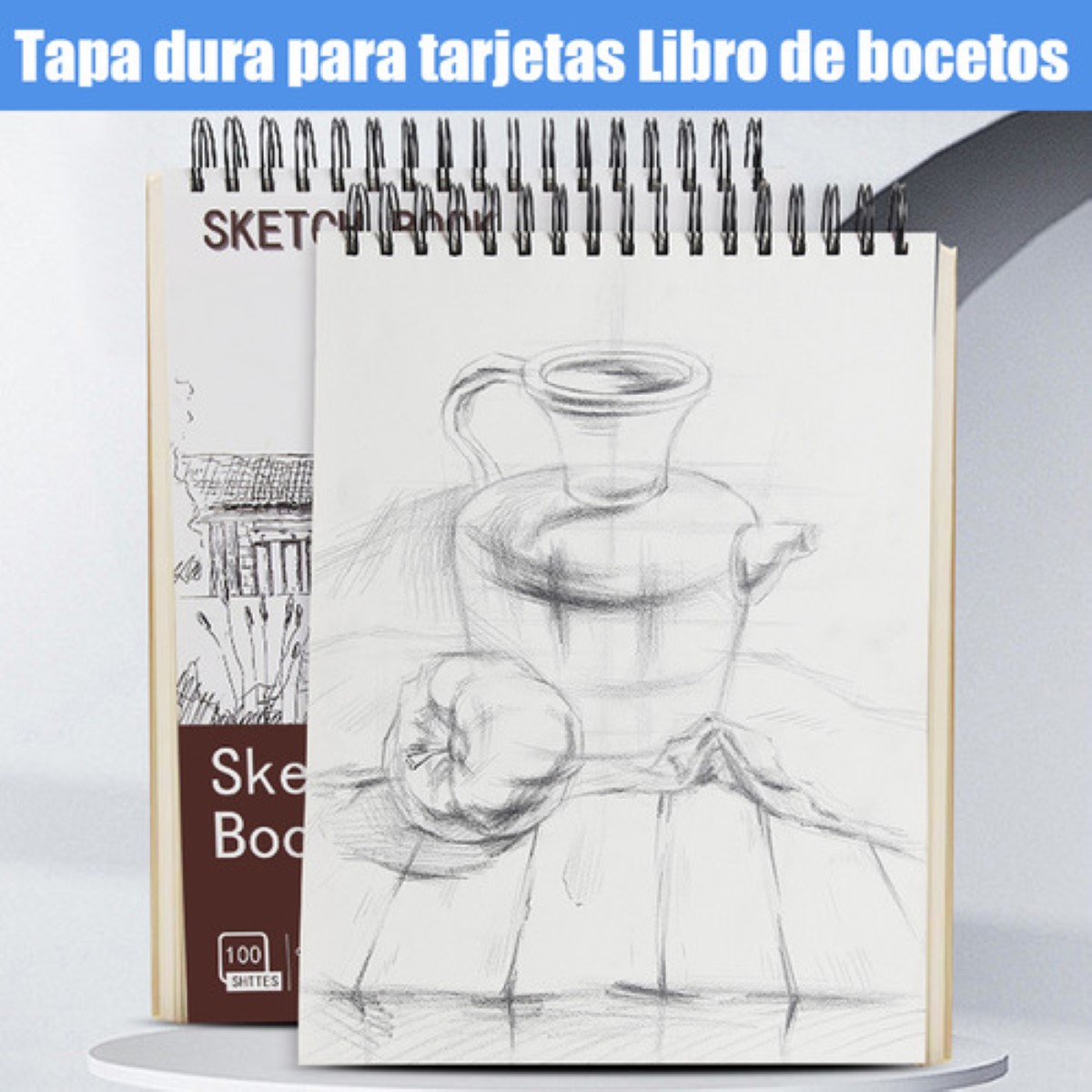 Cuaderno A4+ De Boceto Y Dibujo 200 Páginas Blank Sketchbook Terracota