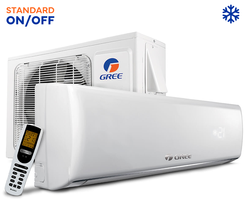 Minisplit ON-OFF Gree Ultra 2  Ton. Solo Frio 220V