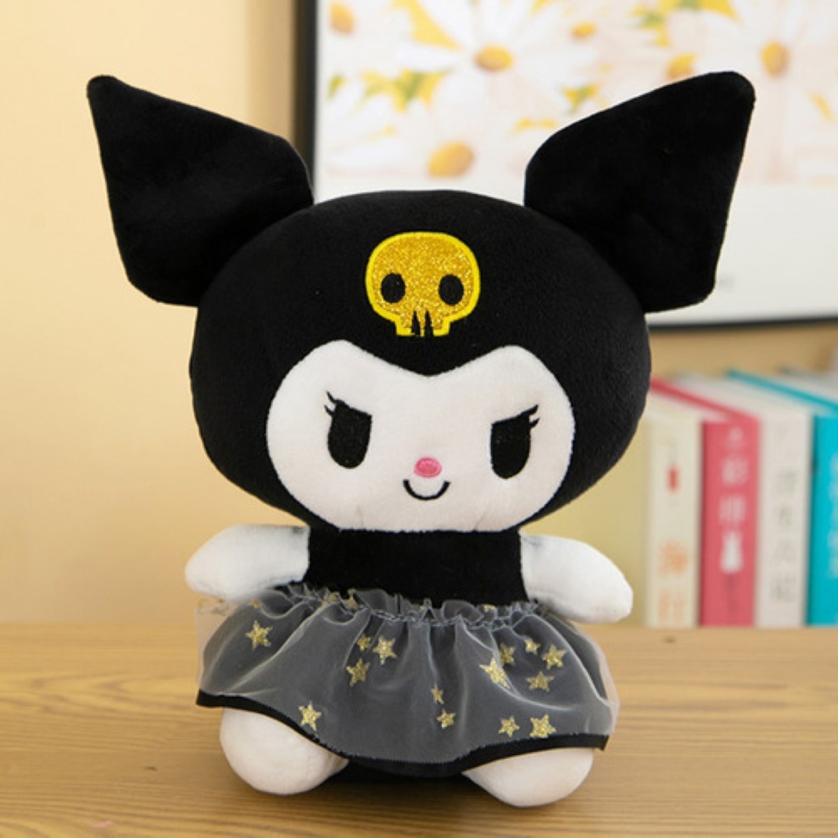 Peluche Hello Kitty Valentin Kuromi Melody Oso Peluche San NEGRO