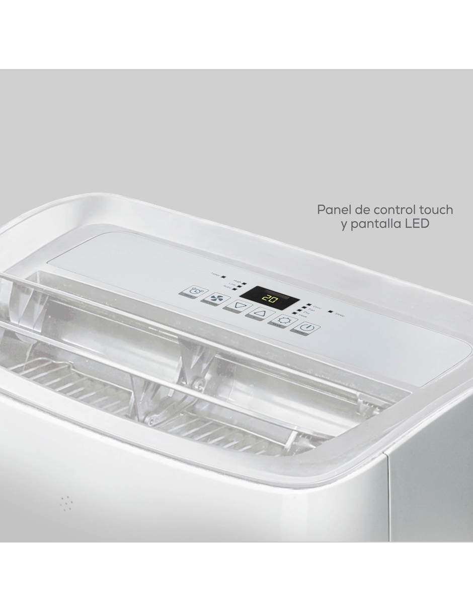 Aire Portatil Evans Dual 1 Ton 110 V Seer 12 Frio/Calor