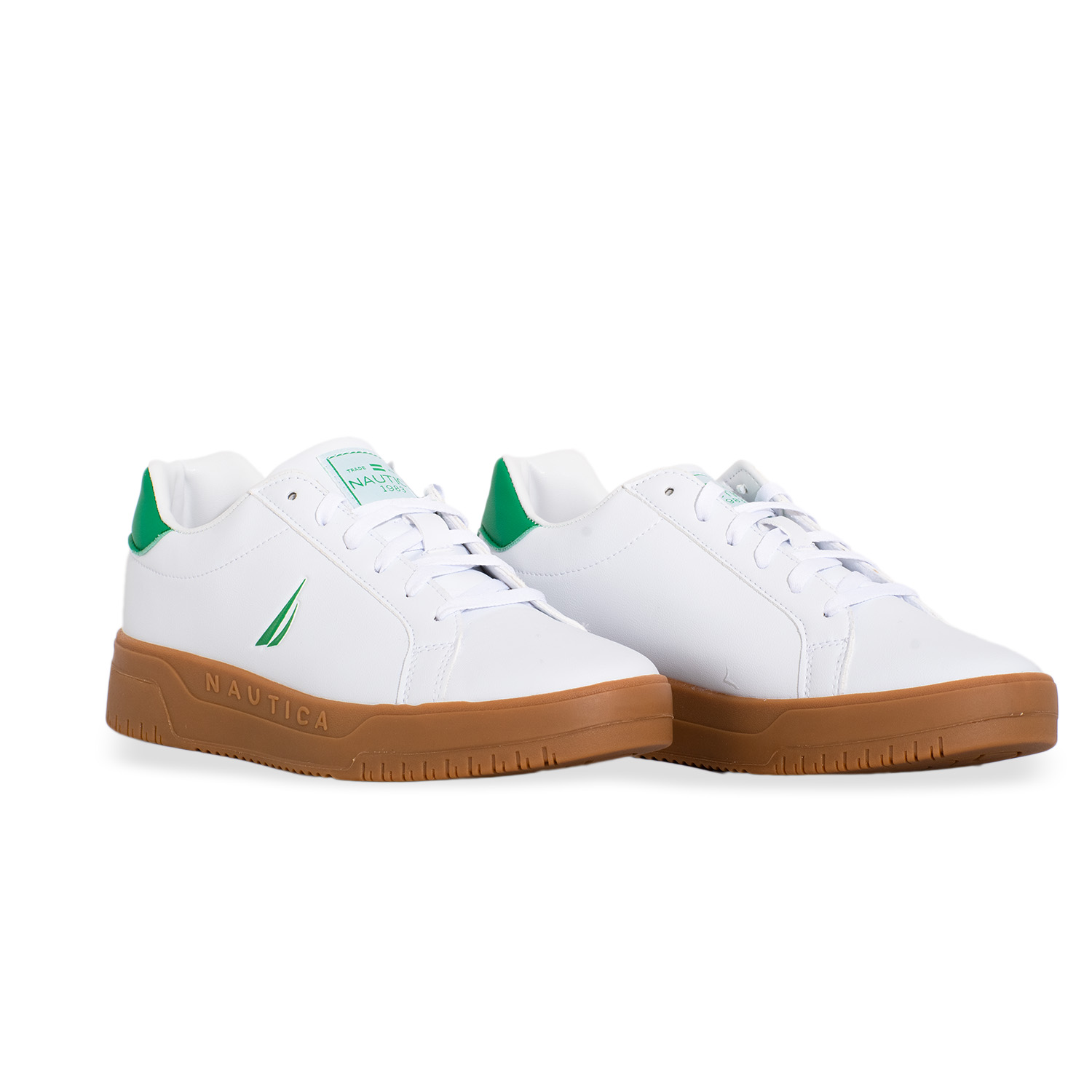 TENIS NAUTICA HOMBRE BLANCO NAUTICA CLALLAM/BLANCO-VERDE