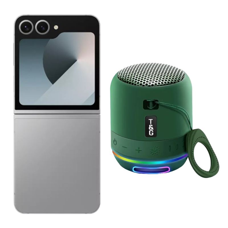Galaxy Z Flip 6 256GB Plata Desbloqueado + Mini Bocina