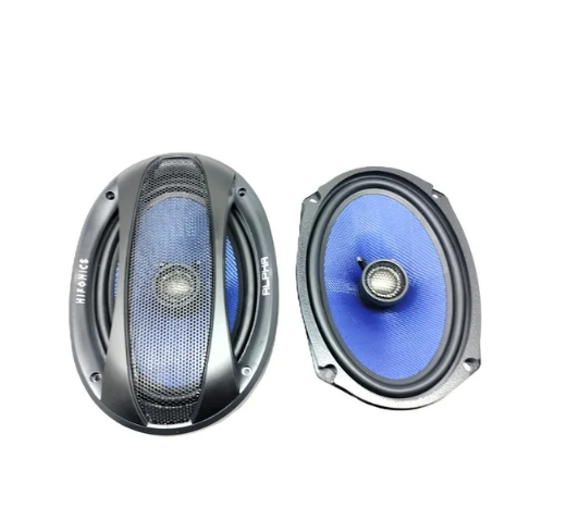 Bocinas Coaxiales HIFONICS HA69CX 150W RMS 6x9 Pulgadas 4 Ohms  2 Vías