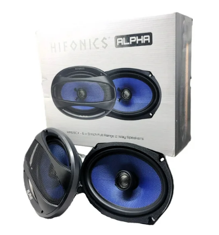 Bocinas Coaxiales HIFONICS HA69CX 150W RMS 6x9 Pulgadas 4 Ohms  2 Vías