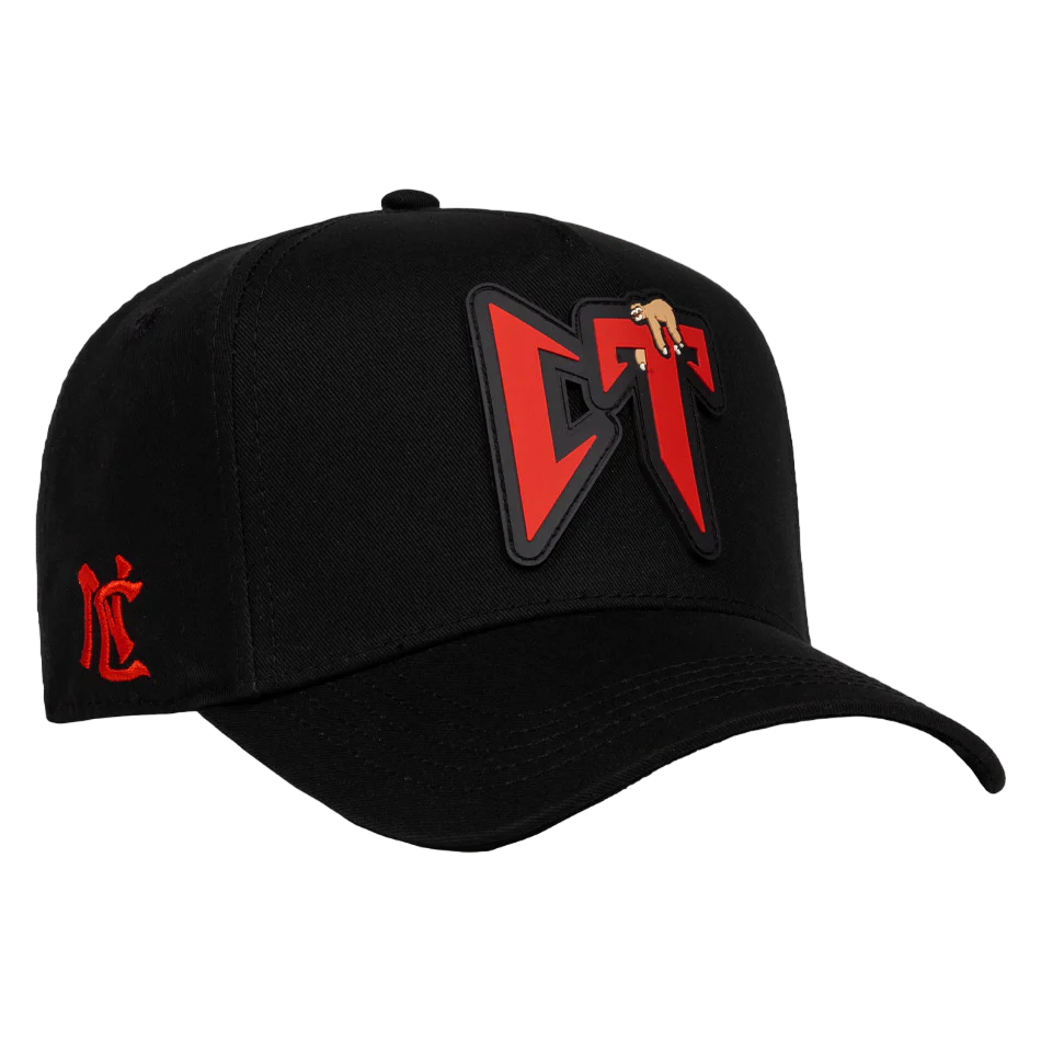 GORRA JC HATS  CT NEGRO/ROJO PVC NATANAEL 2877