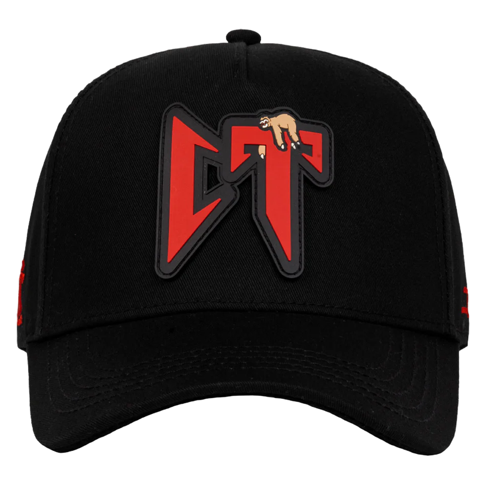 GORRA JC HATS  CT NEGRO/ROJO PVC NATANAEL 2877