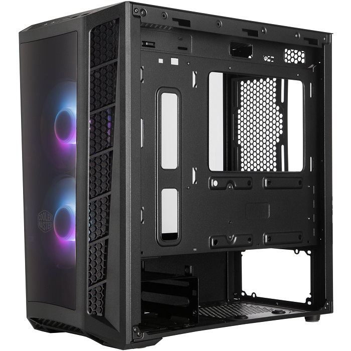 Gabinete Cooler Master MasterBox MB320L ARGB USB3 2 Ventiladores Vidrio Templado MCB-B320L-KGNN-S02