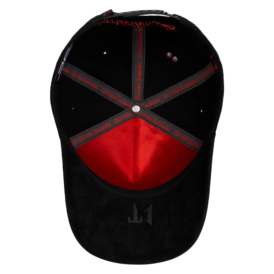 GORRA JC HATS  CT NEGRO/ROJO PVC NATANAEL 2877