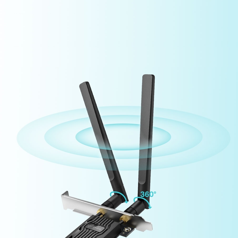 Tarjeta De Red PCI-E 1x Inalambrica Tp-Link ARCHER TX20E AX1800 WIFI 6 Banda Dual Bluetooth 5.2