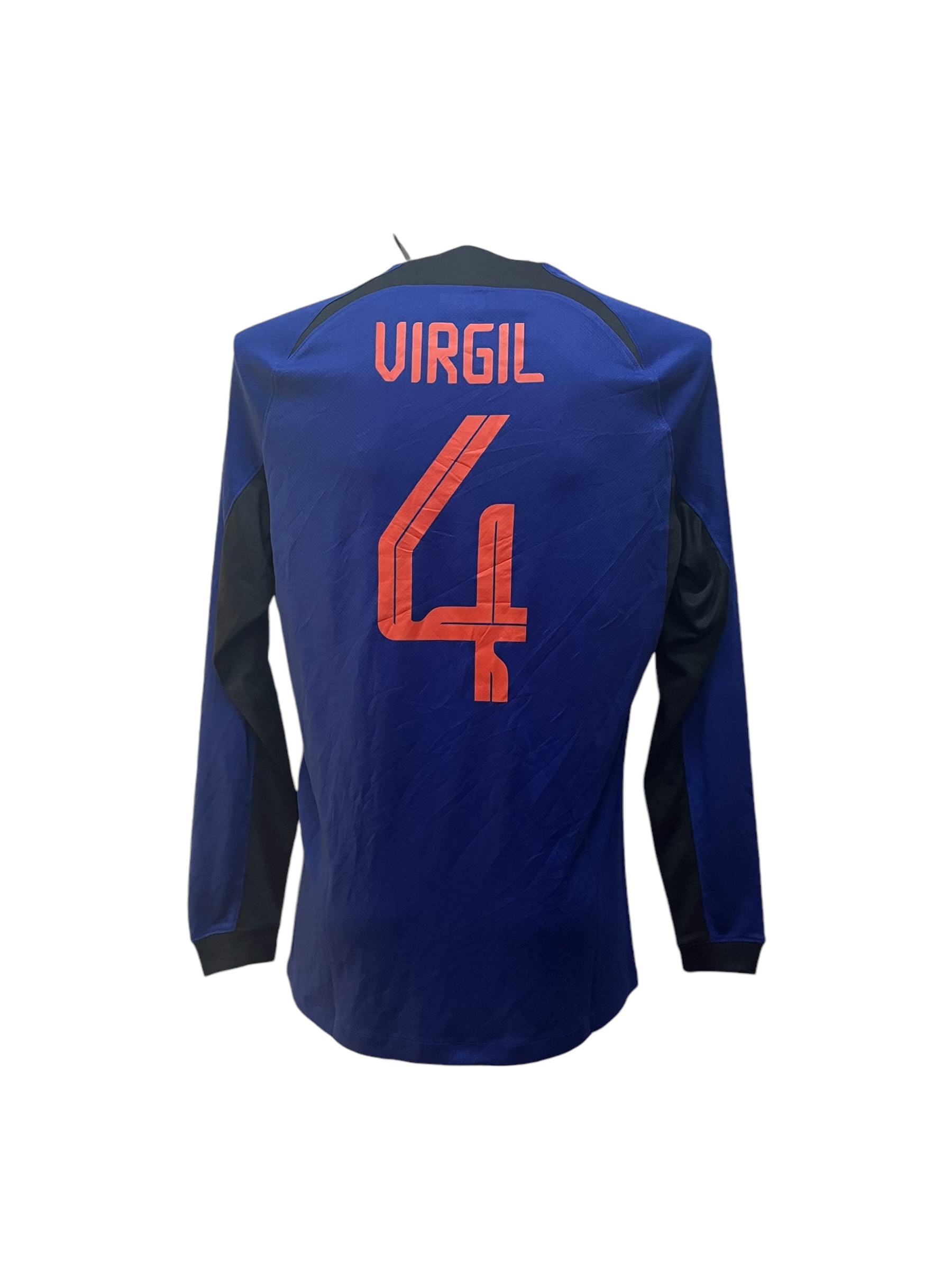 Jersey Original nike Selección Holanda visita manga larga mundial 2022 #4 DN0668