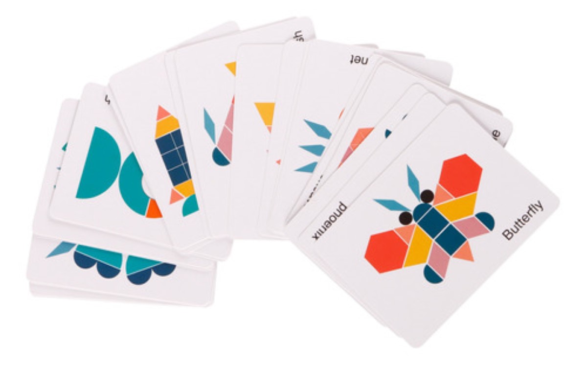 Rompecabezas Tangram Juguete Niño Niña Creativa Geométrica COLORES