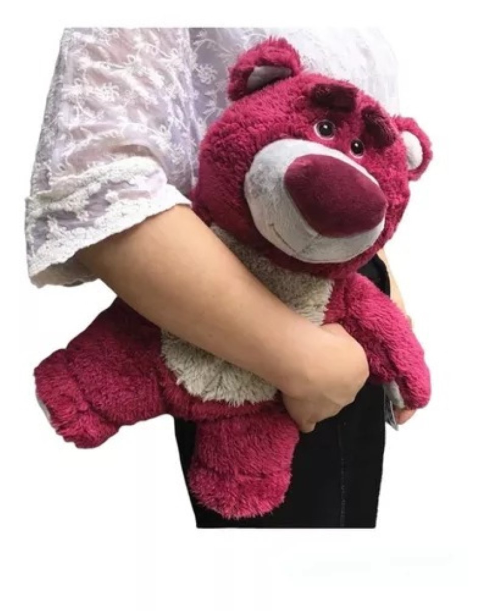 Peluche Oso Toy Story Lotso Olor A Fresa 38 Cm Morado